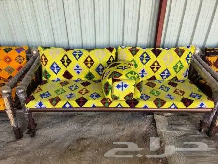 كراسي صبغ فرن مع جلسات 6