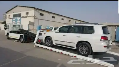 سطحه لنقل سيارات ودراجات من الامارات لسعودية 5