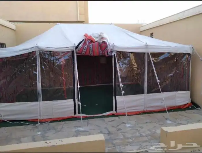 خيام باكستانية واجهة شفاف ثلاث طبقات سماكة 30 21