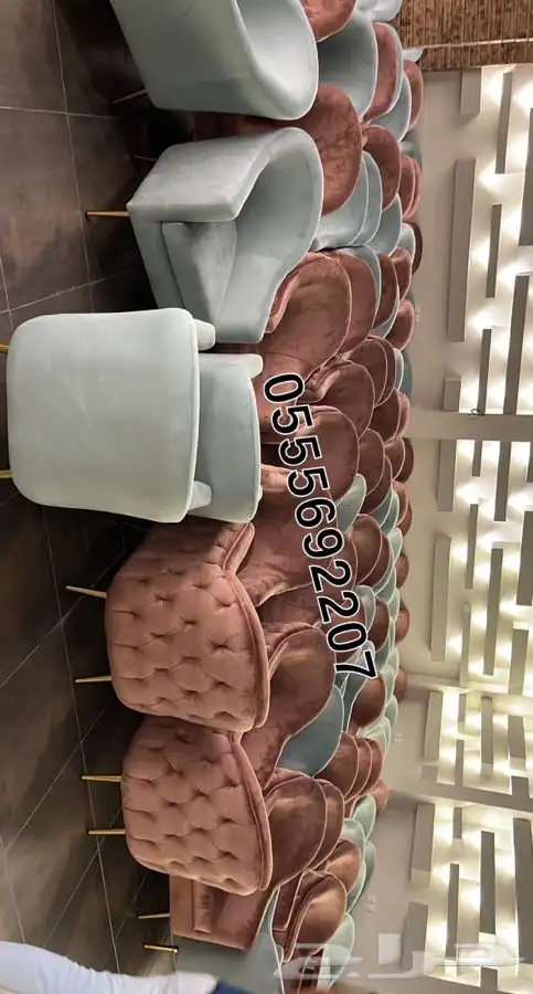تفصيل تصميم كراسي لاونج مقاهي قاعات تصميم 2