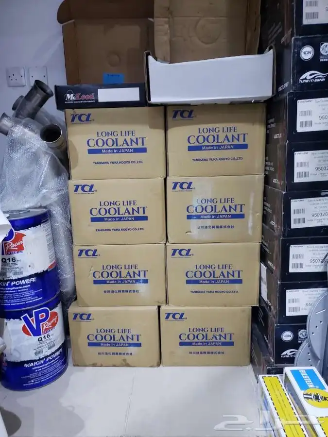 وصول ماء الرديتر من شركة TCL 4