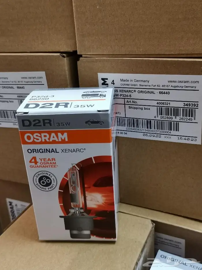 عرض على لمبات زينون osram أوسرام الأصلية أقل سعر 12