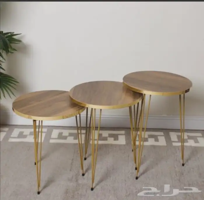 طاولات تلفزيون وطعام وقهوه جديده تركيب وتوصيل مجاني 66