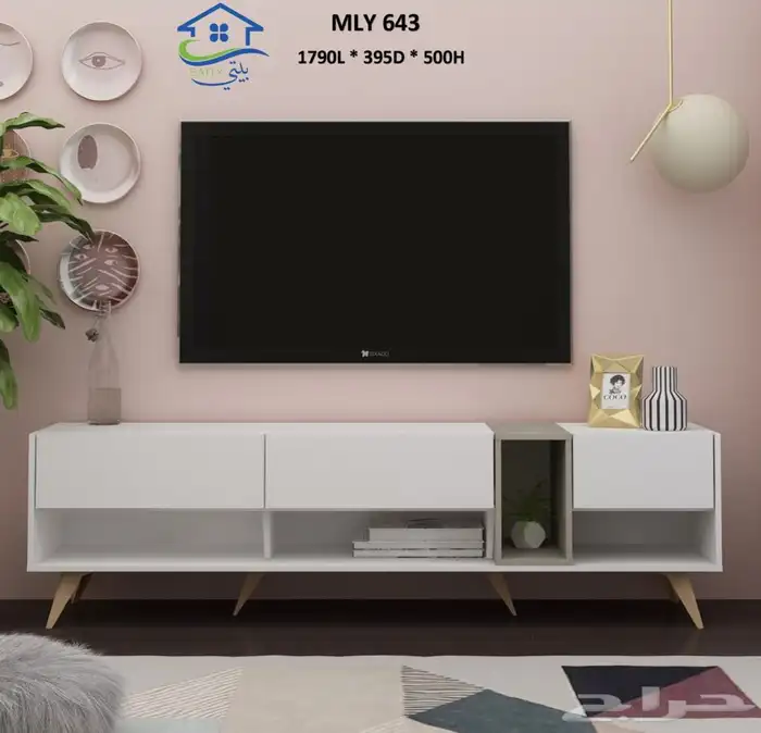 طاولات تلفزيون وطعام وقهوه جديده تركيب وتوصيل مجاني 1