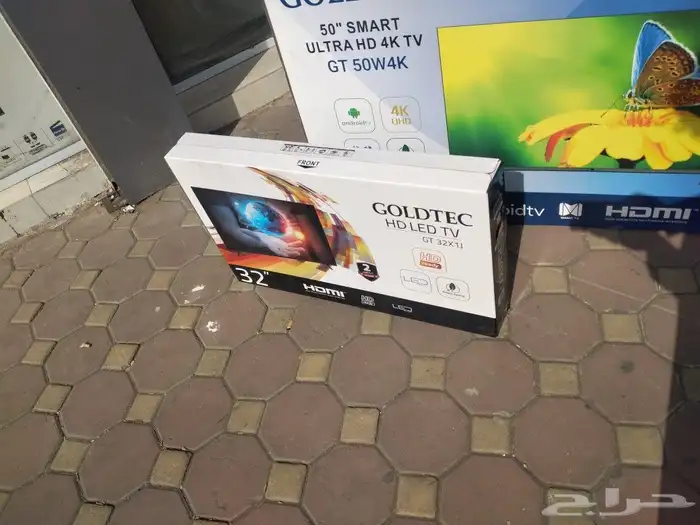 شاشات جولدتك سمارت 4k 8