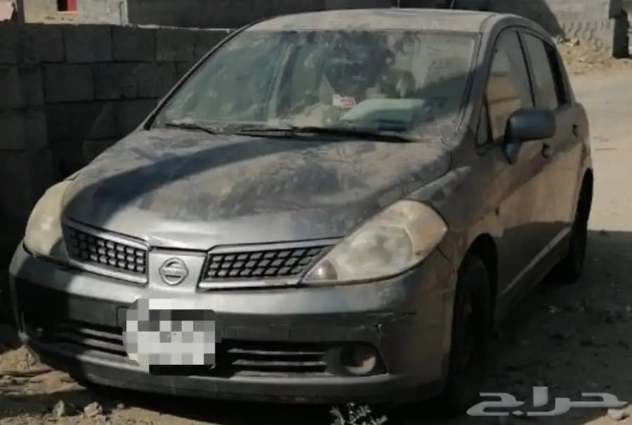قطع غيار تيدا نيسان مستعمل تشليح مكينة تيدا قير عادي 2009 0