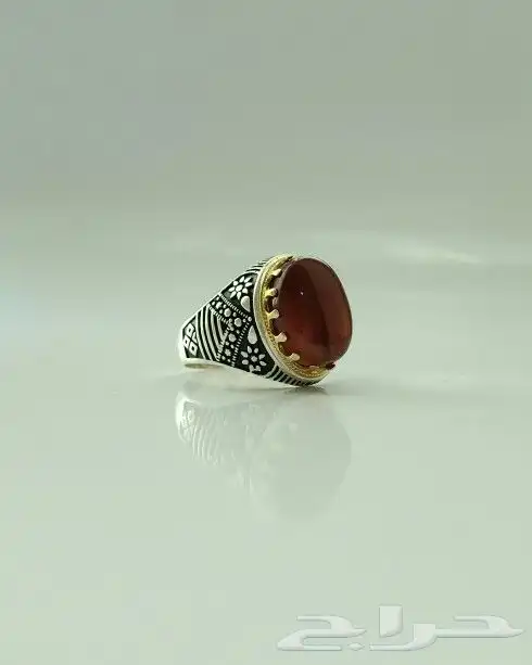 خواتم فضه وعقيق بيع مفرد و جمله 18