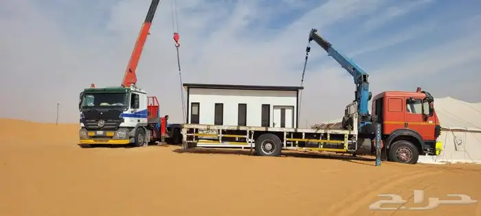 سطحه ونش بوم تراك نقل غرف جاهزه مولدات كهرباء 2