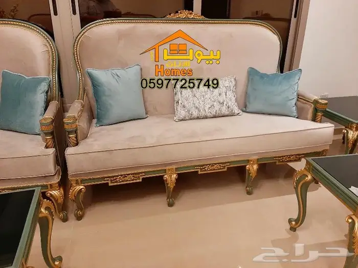 اثاث ملكي مجالس وقصور احتفالات بافضل الاسعار 6