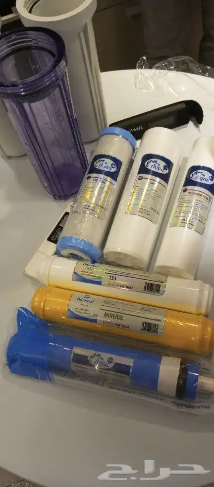 تحليه المياه المنزليه صيانه تغير فلاتر 2