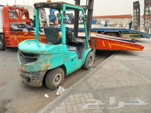 اجار معدات ثقيله رافعات ودينات ونش 3