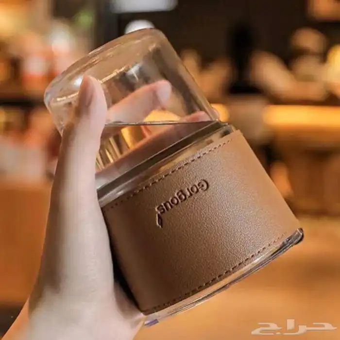 كوب قهوة زجاج قوي 1