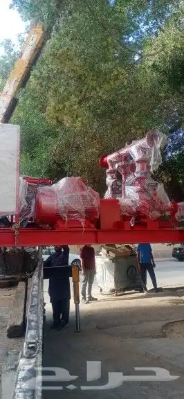 مضخة حريق KSB الماني 750 جالون 10بار 100 حصان 3