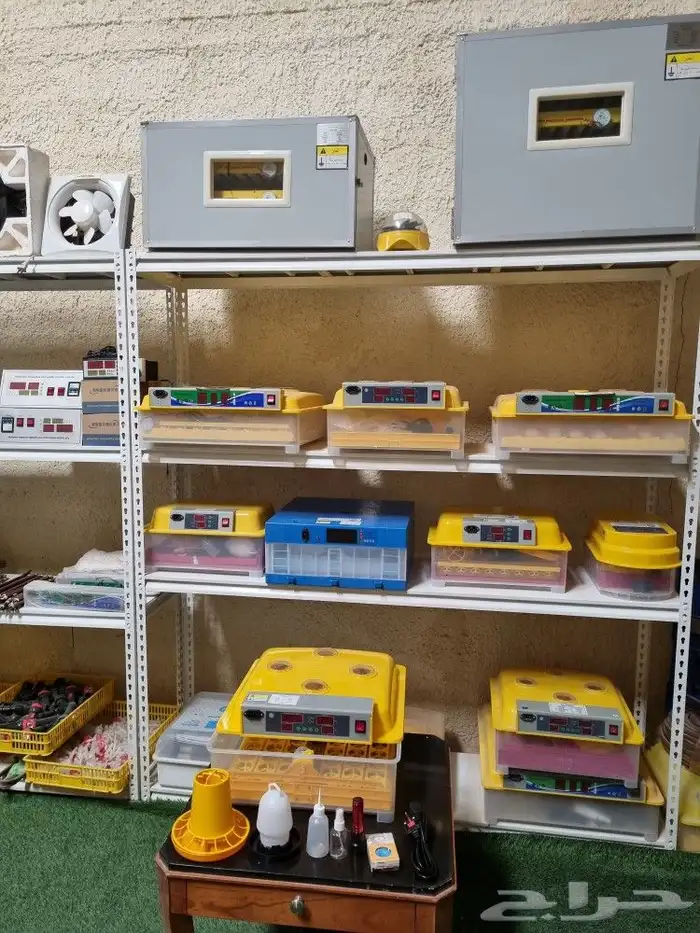 فقاسات جميع احجام مع هدايا وضمان وشحن مجاني 0