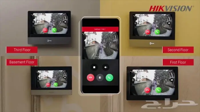 إنتركم هيكفيجن IP للبيت تحكم من الجوال 2