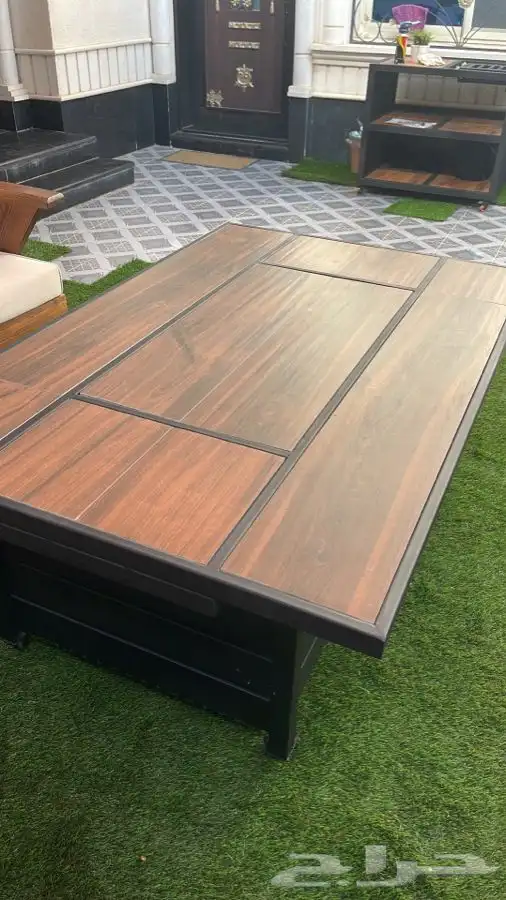 مدفاه او منقل منقد سيراميك طاوله تعمل بالغاز والحطب 14