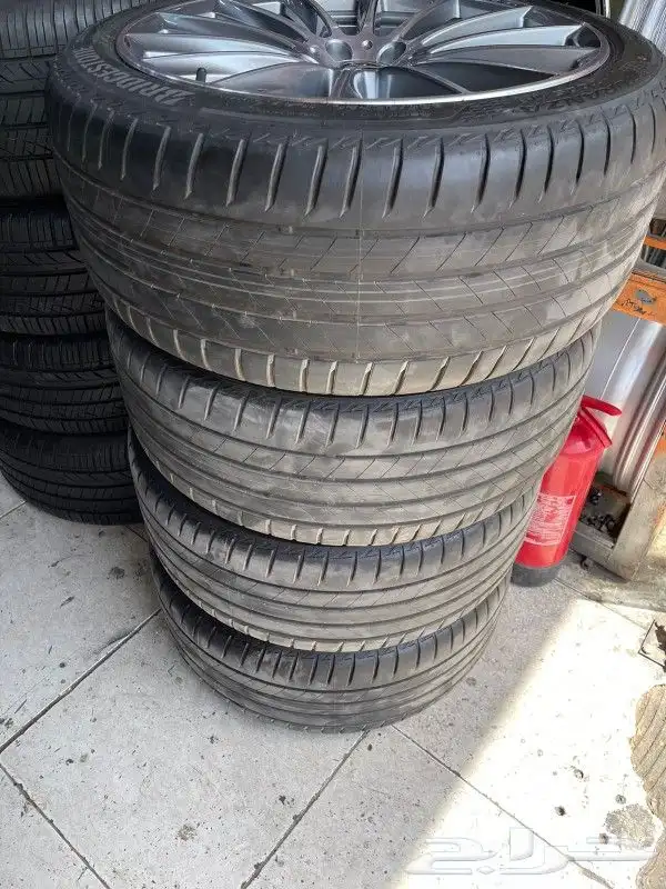 جنوط وكفرات مرسدس الجوهره مقاس 20 اصلي م 2022 6