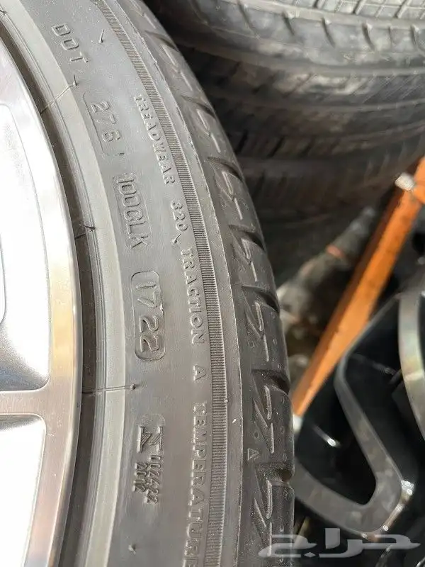 جنوط وكفرات مرسدس الجوهره مقاس 20 اصلي م 2022 4