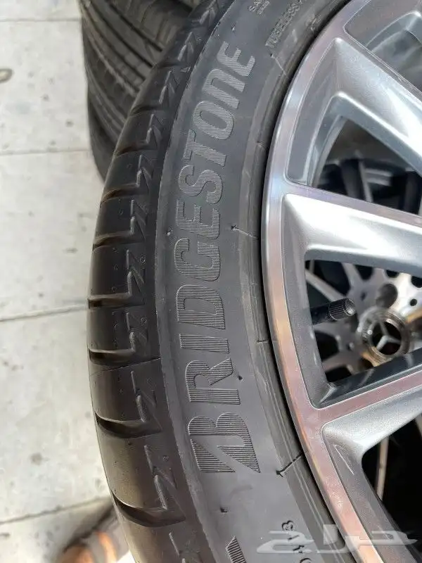 جنوط وكفرات مرسدس الجوهره مقاس 20 اصلي م 2022 3