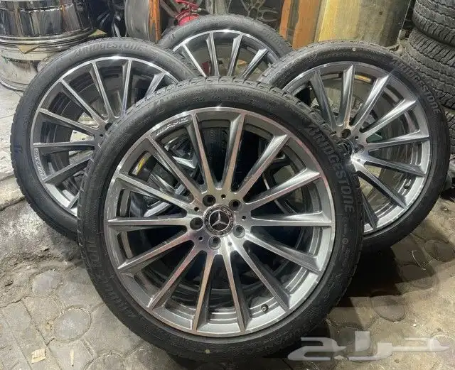 جنوط وكفرات مرسدس الجوهره مقاس 20 اصلي م 2022 0