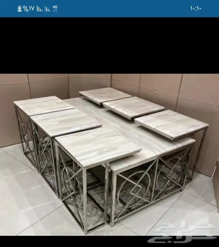طاولات ومداخل استيل 2