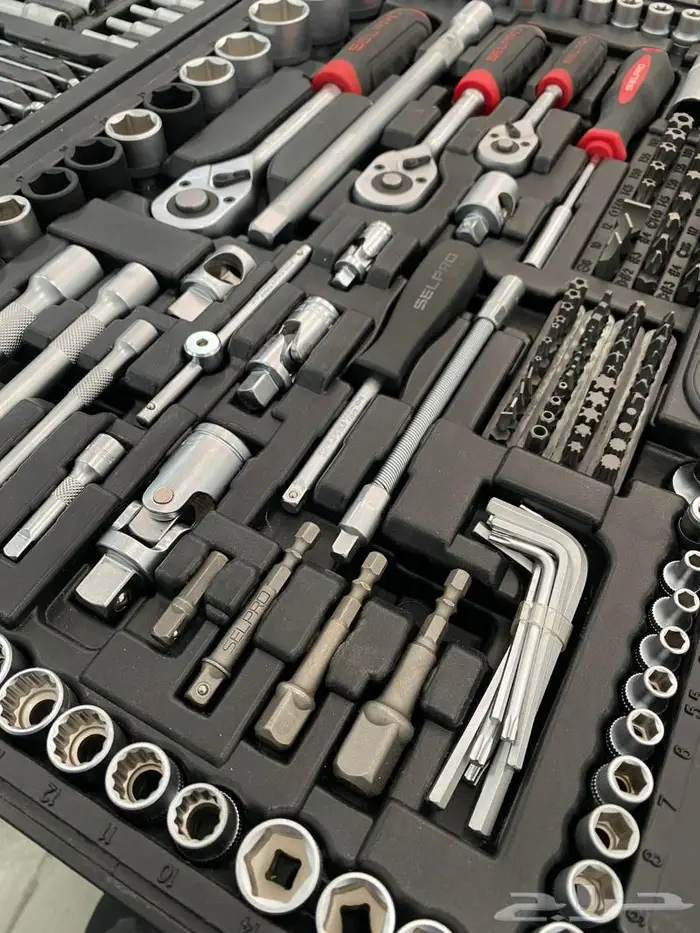 صندوق عدة للورش 222 قطعه من شركة slpro 5