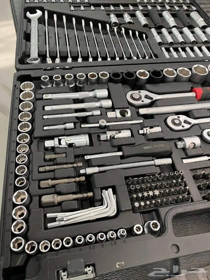 صندوق عدة للورش 222 قطعه من شركة slpro 6