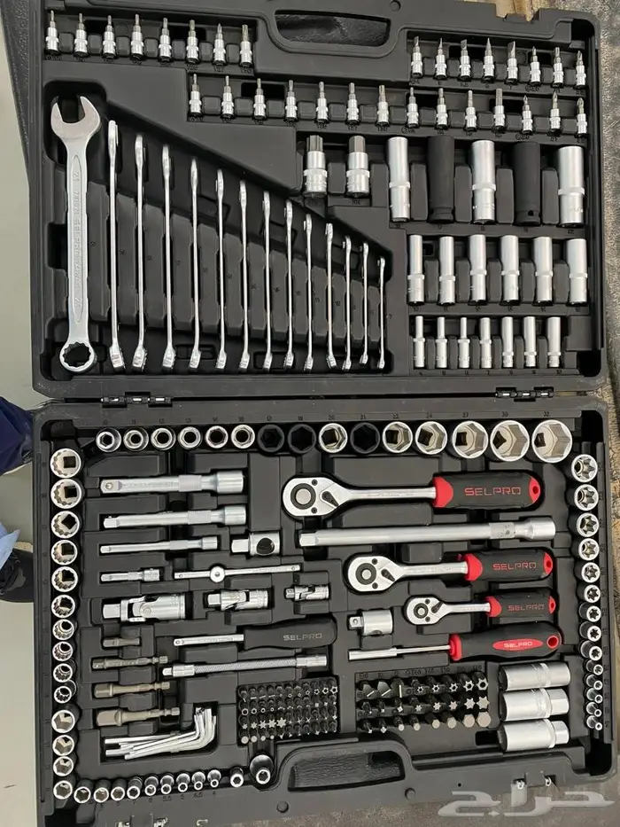 صندوق عدة للورش 222 قطعه من شركة slpro 8