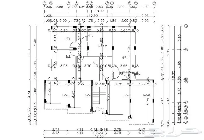 رسومات تنفيذيه معماريه 6