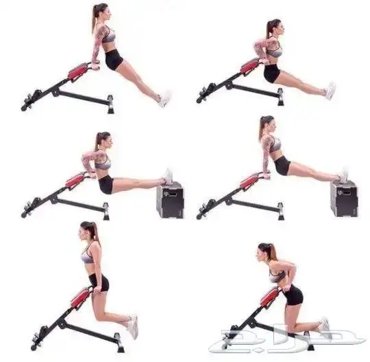 كرسي القطنيه لتمارين البطن والظهر 1