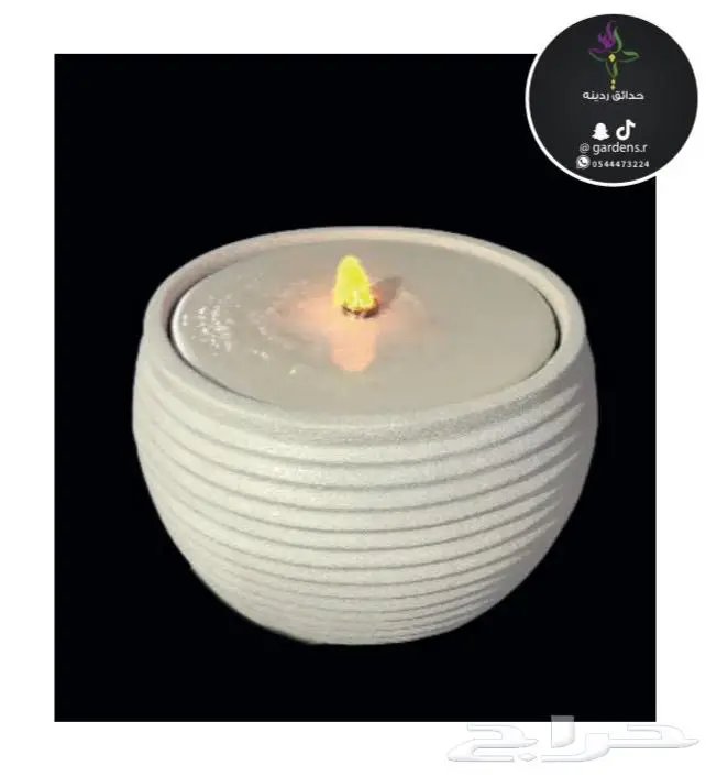 نوافير وشلالات لاتحتاج تمديد ولاتكسير ولابناء 5