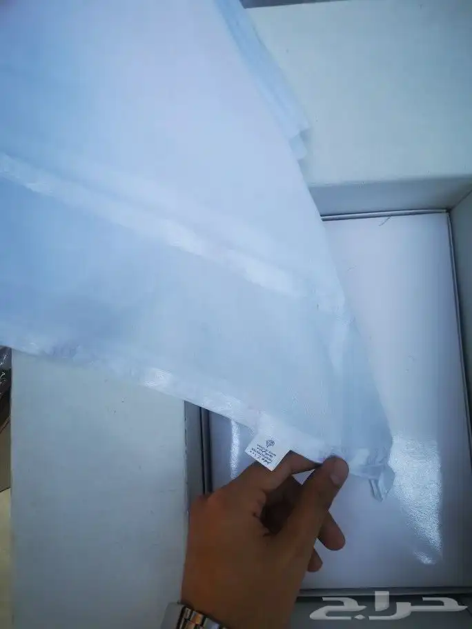 غترة رجالية أبيض سادة 1