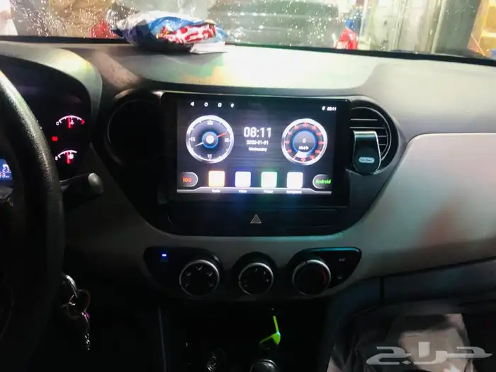 شاشة هونداي i10 اندرويد 2