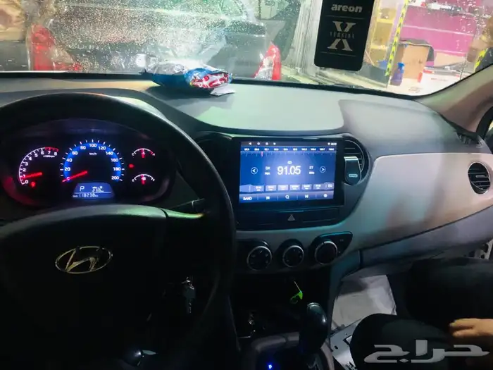 شاشة هونداي i10 اندرويد 5