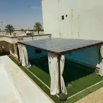 مظلات وسواتر وجلسات وجميع أعمال الحداده 19