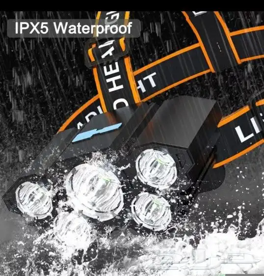 للبيع كشاف USB قابل للشحن مع بطاريه مدمجه LED 2