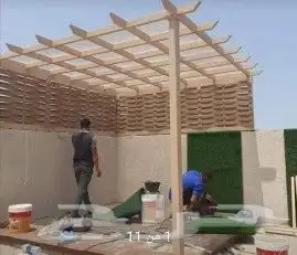 تركيب جلسات حدائق وسواتر و مظلات 0