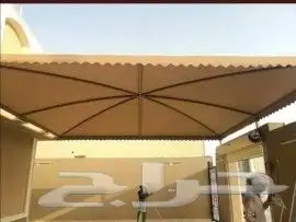 تركيب جلسات حدائق وسواتر و مظلات 1