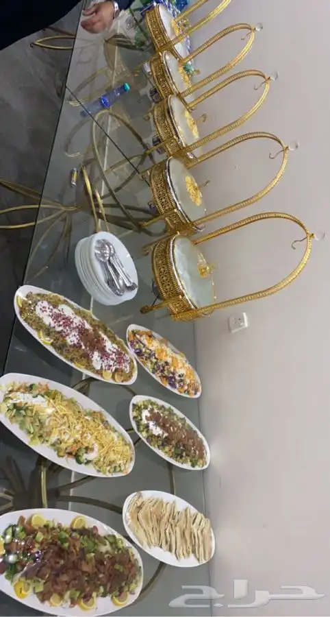 بوفيه مفتوح 5 سخانات 3سلطات ب1000 فقط 3