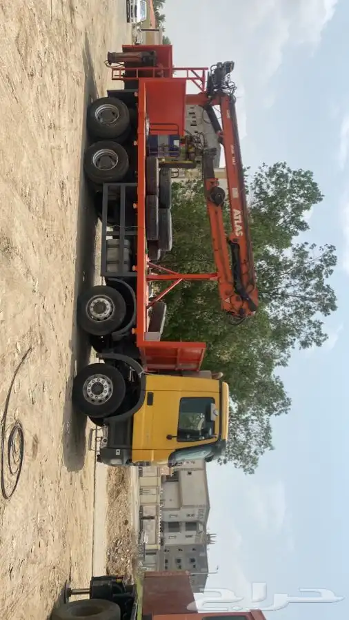 ونش رفع جميع مواد البناء بطحاء وعدسيه واسمنت بلك وبلاط 0