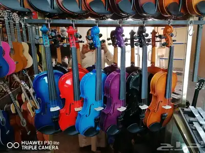 كمان كمنجه كمنجات آلات موسيقيه أعواد جيتارات 4