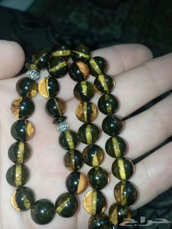 سبحة تراب كهرمان 1