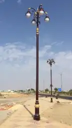 اعمدة انارة ديكورية ومضلعه 31