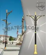 اعمدة انارة ديكورية ومضلعه 64