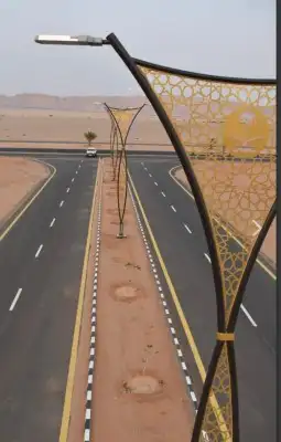 اعمدة انارة ديكورية ومضلعه 23