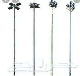 اعمدة انارة ديكورية ومضلعه 96