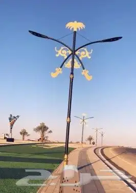 اعمدة انارة ديكورية ومضلعه 5