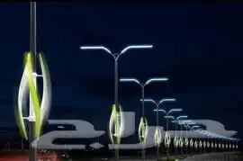 اعمدة انارة ديكورية ومضلعه 9