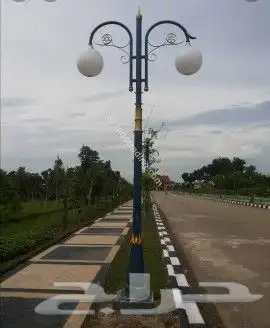 اعمدة انارة ديكورية ومضلعه 99