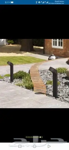 اعمدة انارة ديكورية ومضلعه 76